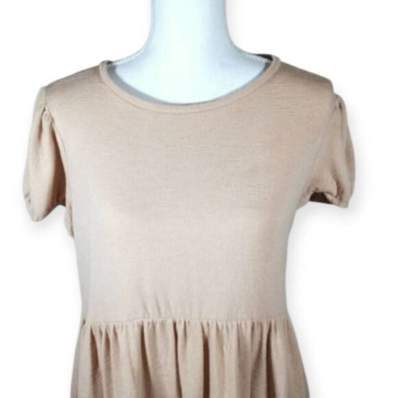 FOREVER 21 TAN DRESS SZ.L GUC. - Picture 2 of 6